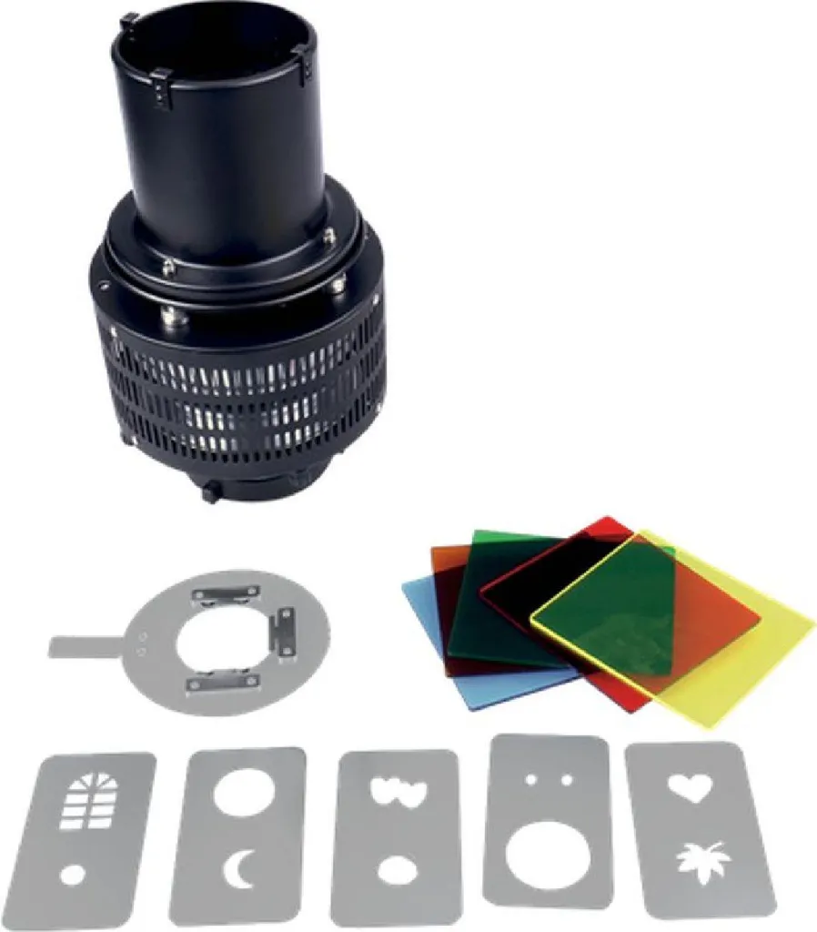 Snoot Optique SK-OS1 StudioKing Noir avec Lentille de Focalisation de Précision