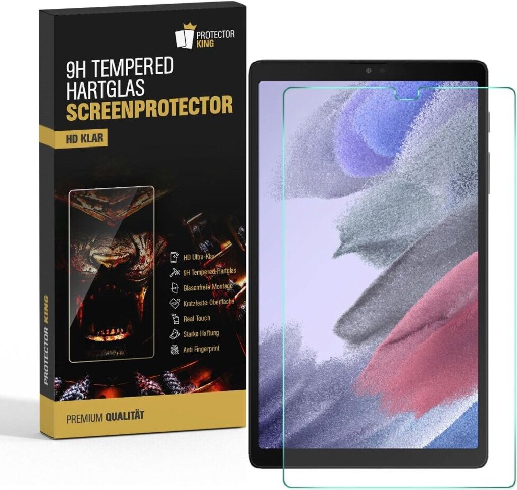 2x 9H Panzerglas für Samsung Galaxy Tab A7 Lite Displayschutz Schutzglas Panzerfolie Schutzfolie Hartglas Displayglas Tempered Glasfolie Sicherhei...