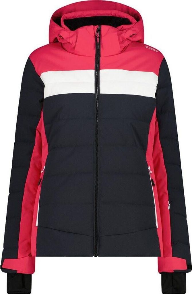 Cmp Woman Jacket Zip Hood Antracite Antracite 42