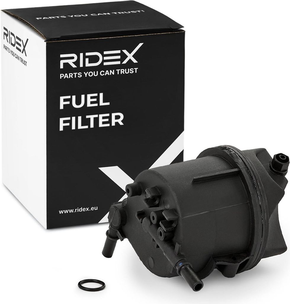 Kraftstofffilter RIDEX 9F0042 Dieselfilter für FORD Fiesta Mk6 Schrägheck (JA8, JR8) Vorfilter