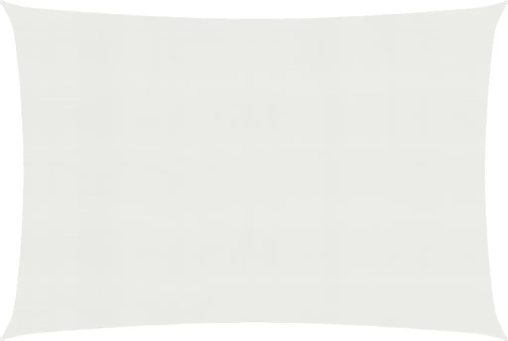 Tenda a Vela HDPE 160 g/m² 5x8 m Bianca | The Living Store Online