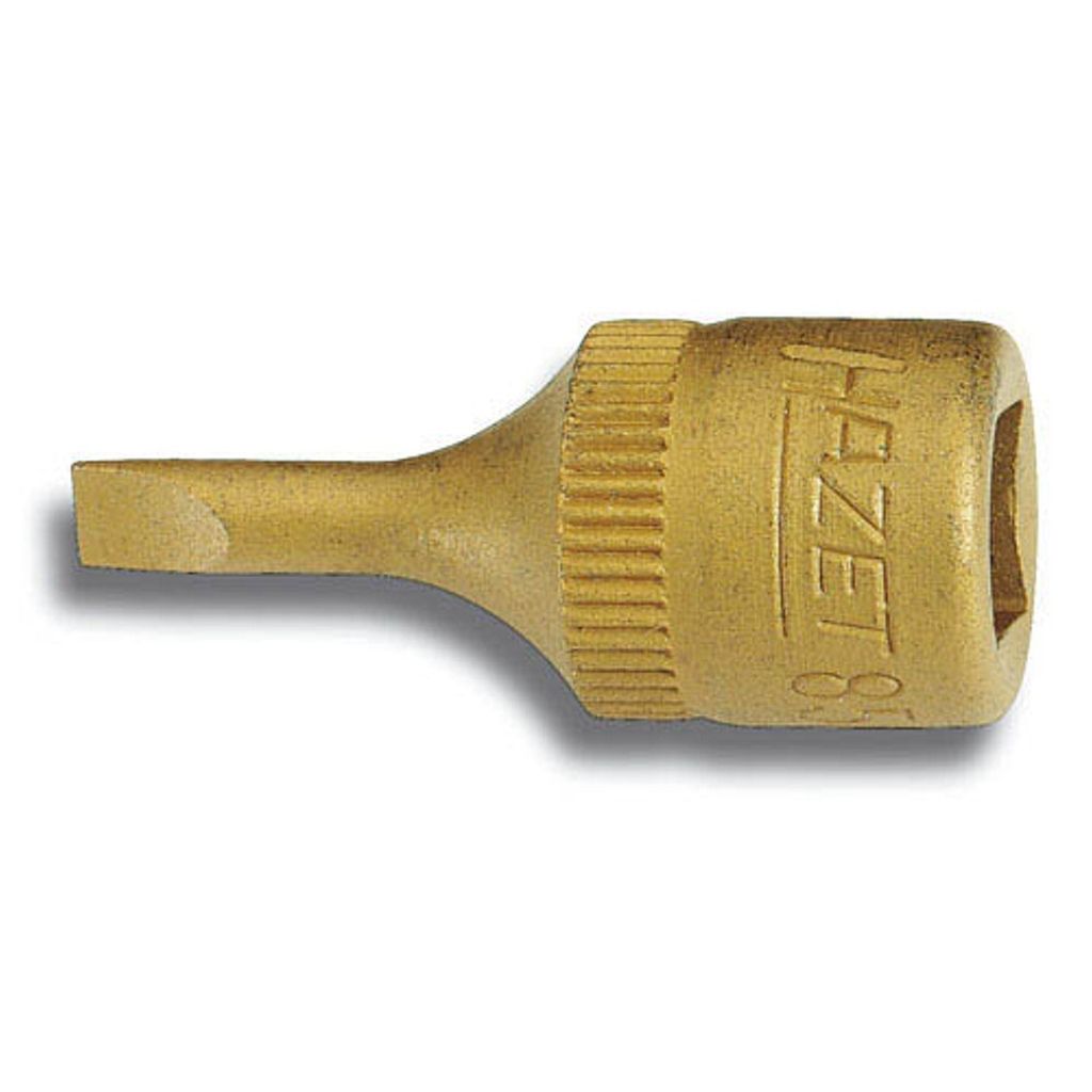 "HAZET 1/4 "" Schlitz Steckschlüsseleinsatz Größe: 1,0 x 5,5 mm"