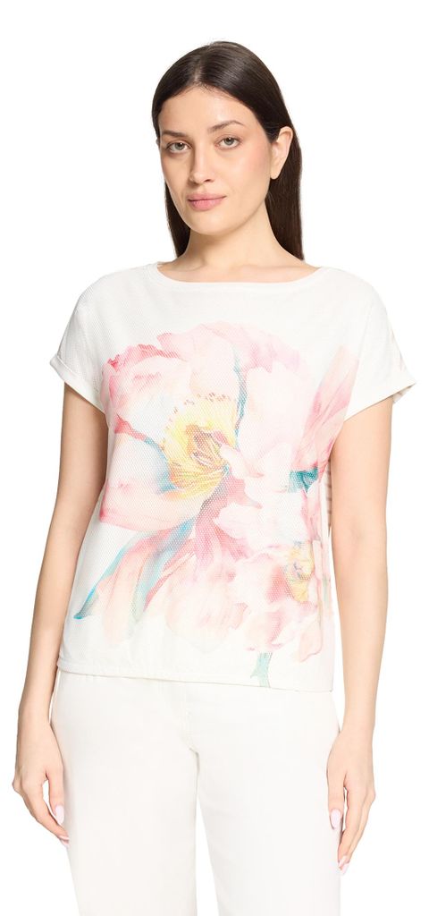 Betty Barclay Lässiges Halbarm Shirt mit U-Boot-Ausschnitt, 60 cm