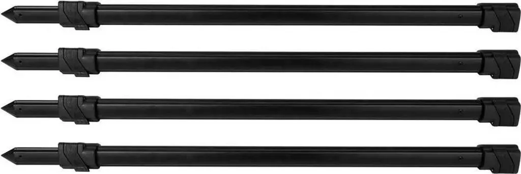 Matrix Fishing Freeflow Roller Leg Rod Pod Noir pour Pêche au Coup