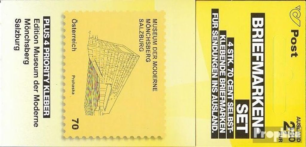 Briefmarken Österreich 2011 Mi MH0-9 (kompl.Ausg.) gestempelt Kunsthäuser