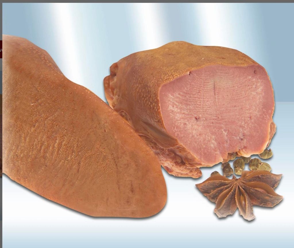 Schweinezunge – gepökelt, gegart & geräucher ca.500g Produktbild 