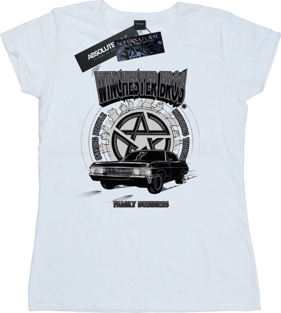 Supernatural - T-Shirt für Damen BI44331 (M) (Weiß)