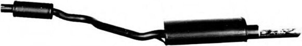 VEGAZ PS-15 Endschalldämpfer für PORSCHE 924 Coupe Auspuff