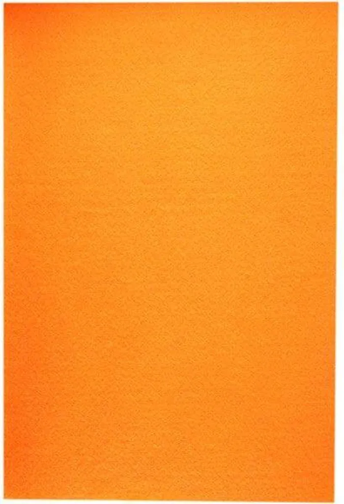 Offerta 10 Fogli Feltro Arancione A4 - Prezzo Stock per Creazioni DIY