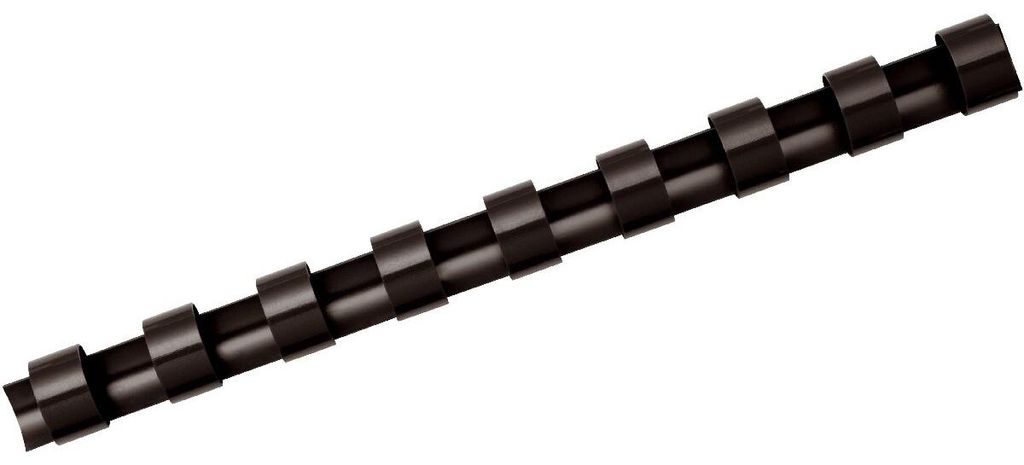 Fellowes 5331102, Čierna, 55 listy, PVC, A4, 10 mm, 10 mm Obrázok produktu 
