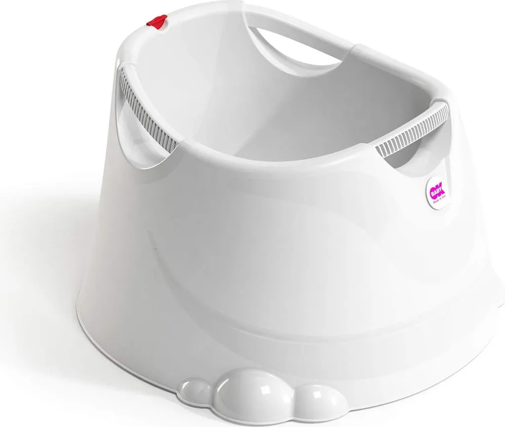 Grande baignoire bébé polyvalente 12-36 mois blanche max 25kg XL