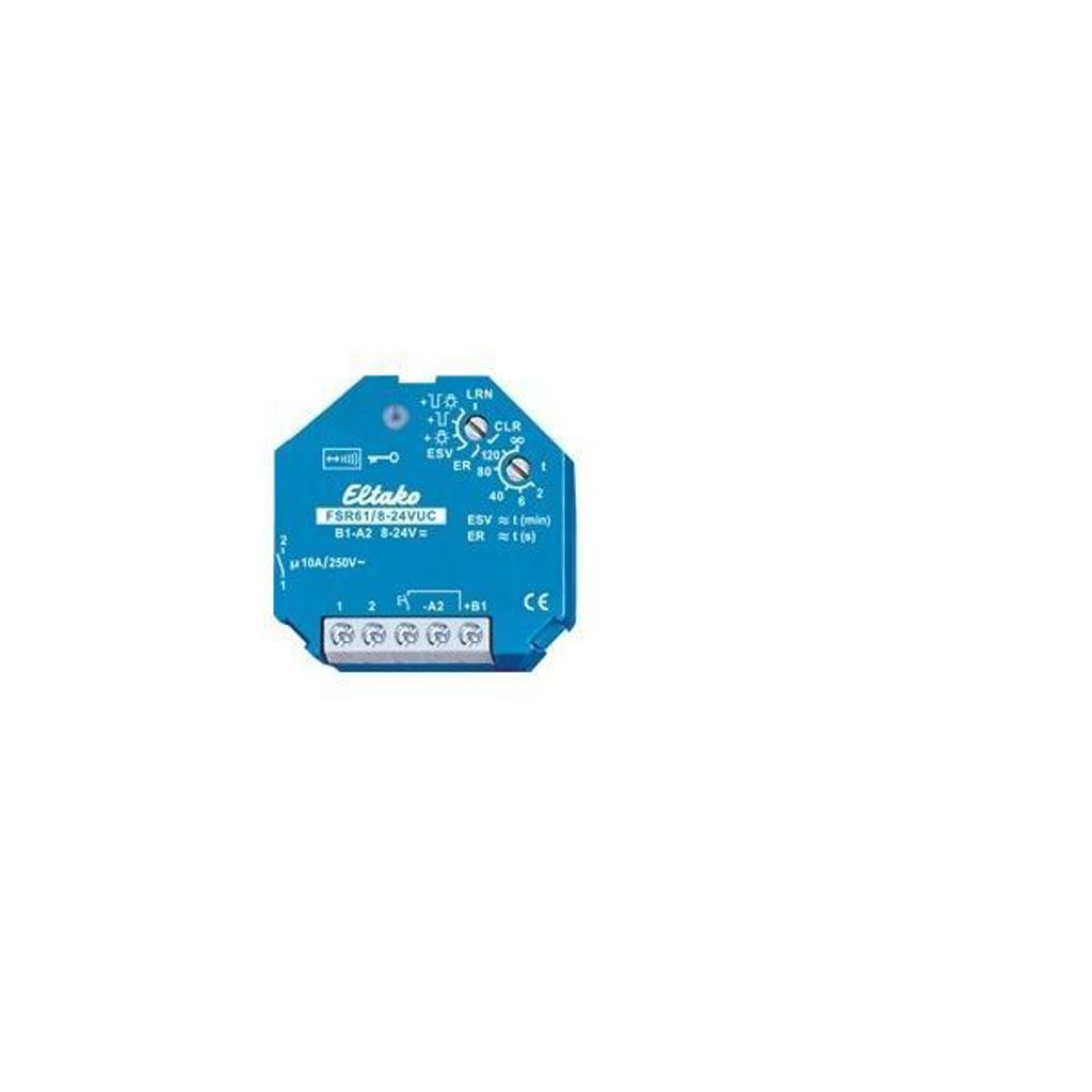ELTAKO FSR61/8-24V UC Funkaktor UP 1 Schliesser 10A/250V AC (30100004)
