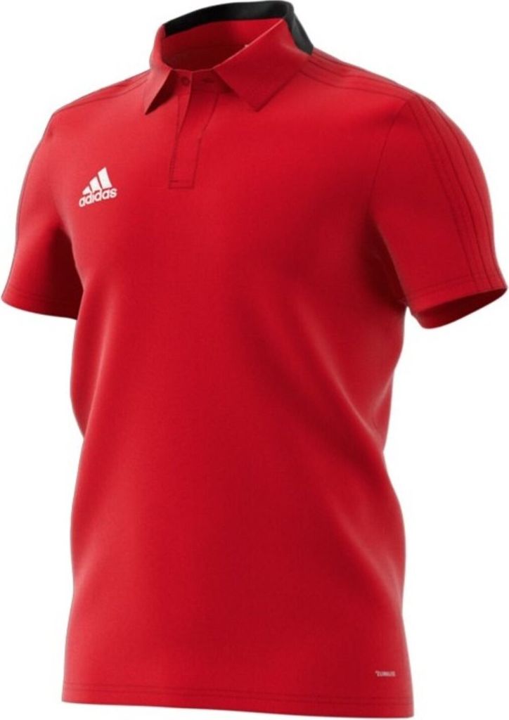 Adidas CON18 CO POLO | POWRED/BLACK/WHITE | Größe: XS