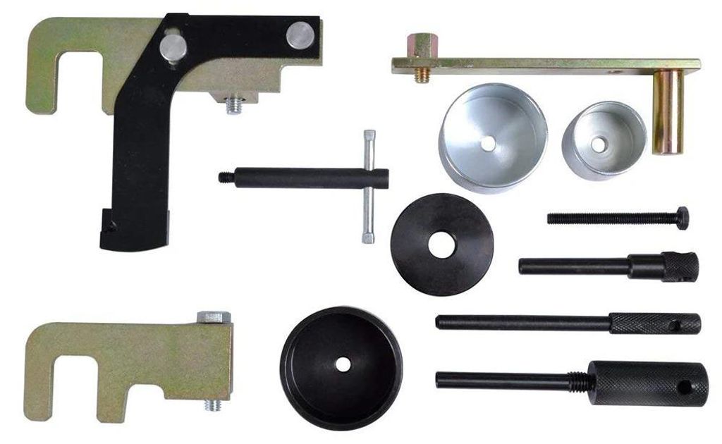 Motor-Einstellwerkzeug - Diesel Steuerzeiten Arretierwerkzeug Set - Für 1,5 1,9 2,2 2,5 dCi - Nockenwelle und Kurbelwelle
