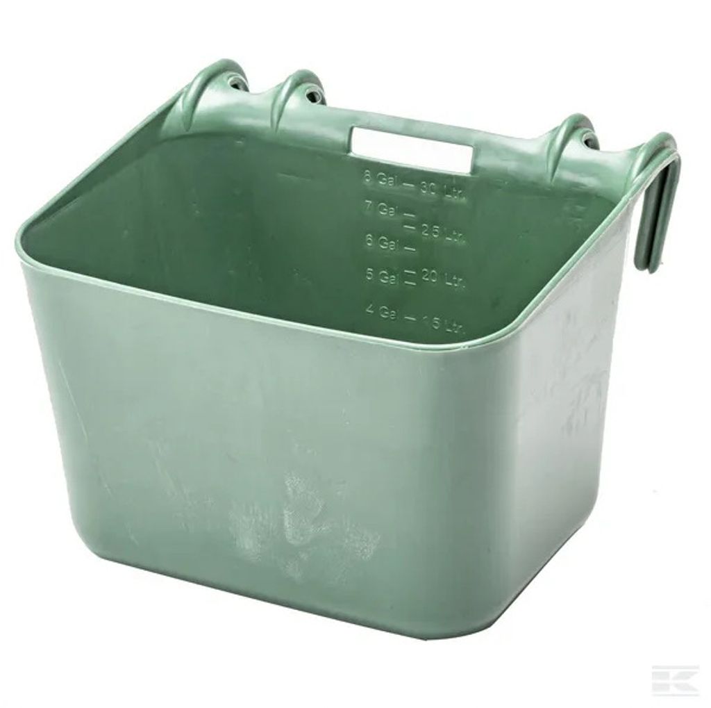 Kramp Kunststofftrog XL grün 30 Liter, 1620100201 Produktbild 