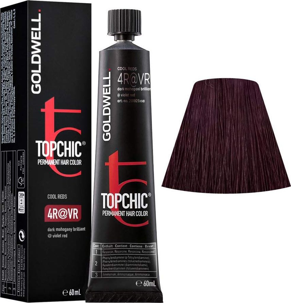 Goldwell Topchic 4R@VR mittelbraun elumenated rot violet 60ml