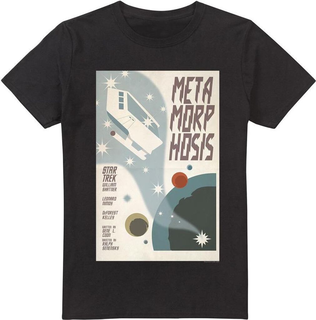 Star Trek - "The Original Series Episode 38" T-Shirt für Herren TV13869 (5XL) (Schwarz)