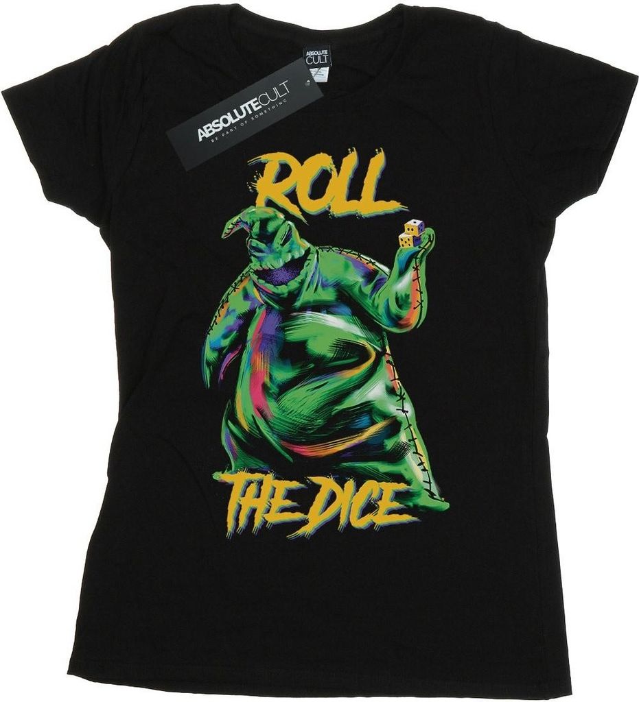 Disney - "Nightmare Before Christmas" T-Shirt für Damen BI35526 (M) (Schwarz)