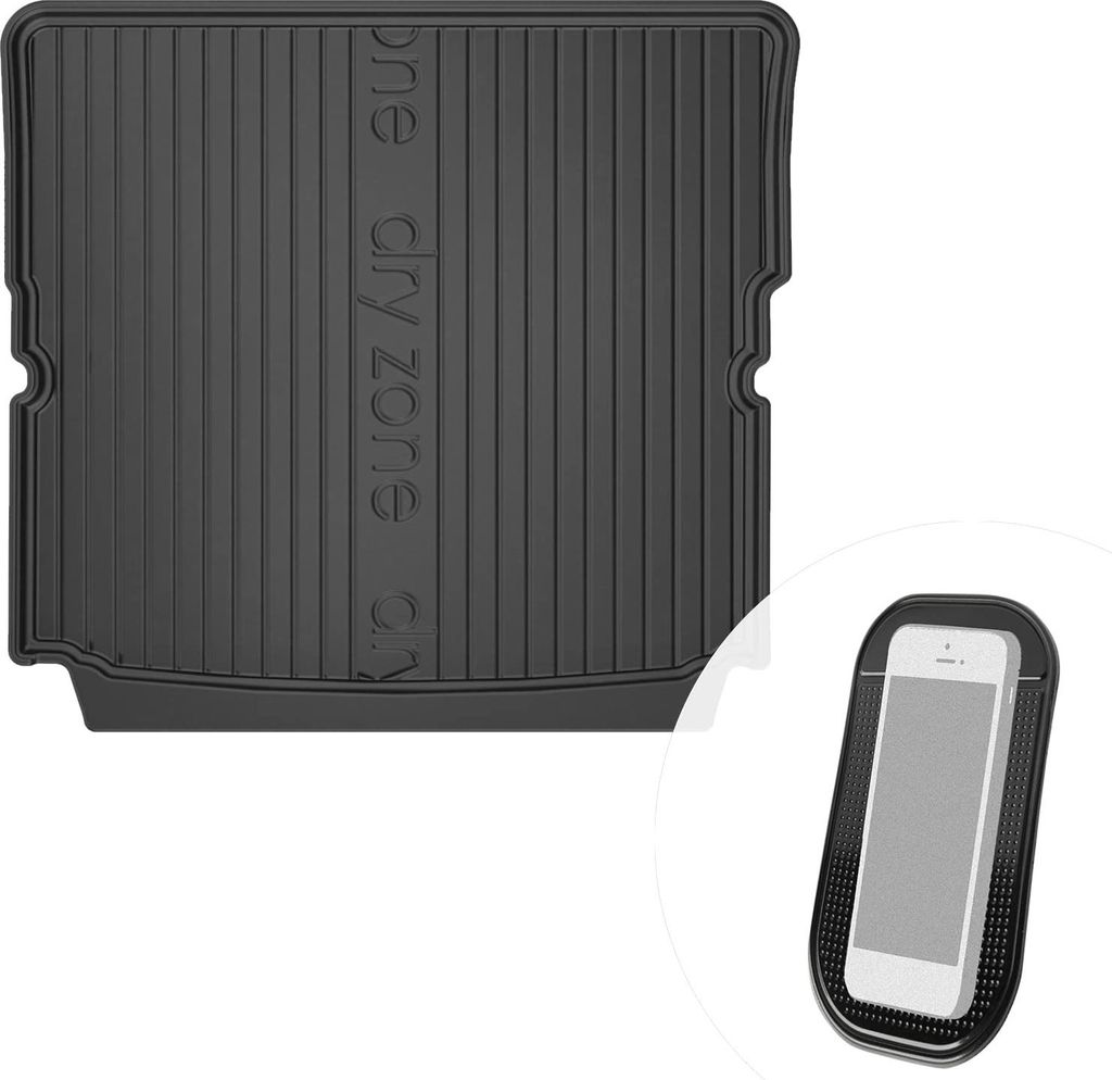 moto-MOLTICO Gummi Kofferraumwanne Kofferraummatte passend für Opel Zafira B 2005-2014