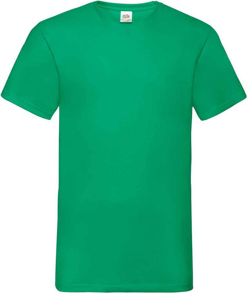 Fruit of the Loom - "Value" T-Shirt V-Ausschnitt für Herren PC5548 (S) (Irisches Grün)