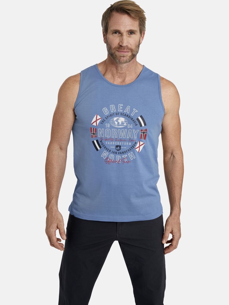 Jan Vanderstorm Tanktop TAMPPI Herren 3194 dunkelblau 52/54