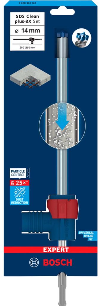 Set di punte per estrazione SDS EXPERT CLEAN plus-8X 14 x Immagine del prodotto 
