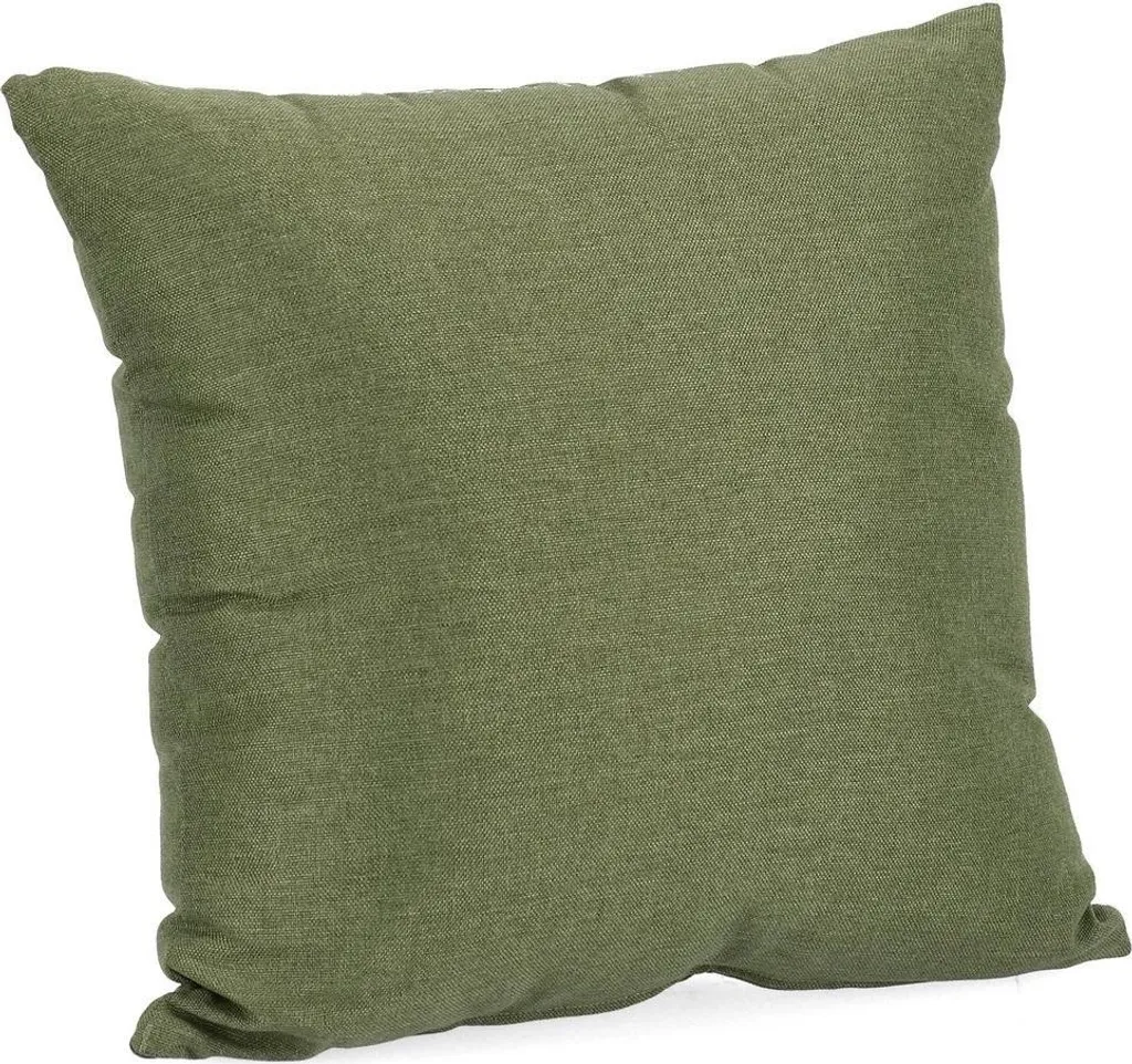 Coussin de jardin vert 45x45 BOLZANO imperméable anti-tache et pluie
