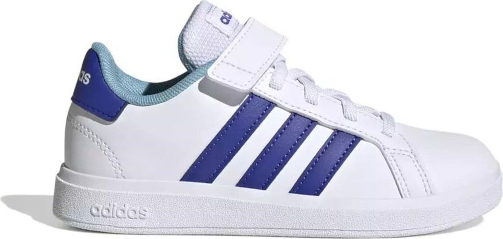 Adidas WIP GRAND COURT 2.0 EL K in FTWWHT/LUCBLU/PREBLU color size 34