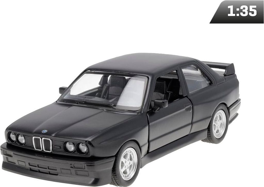 Modèle réduit 1:35 RMZ BMW M3 E30 (1986-1991), noir mat Image du produit 