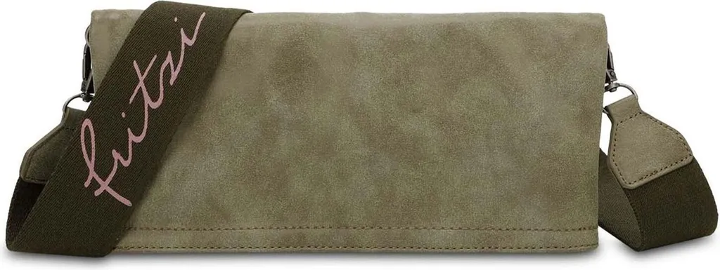 Fritzi aus Preußen Borsa Ronja Cross Body Moss Cachi - Collezione Vintage