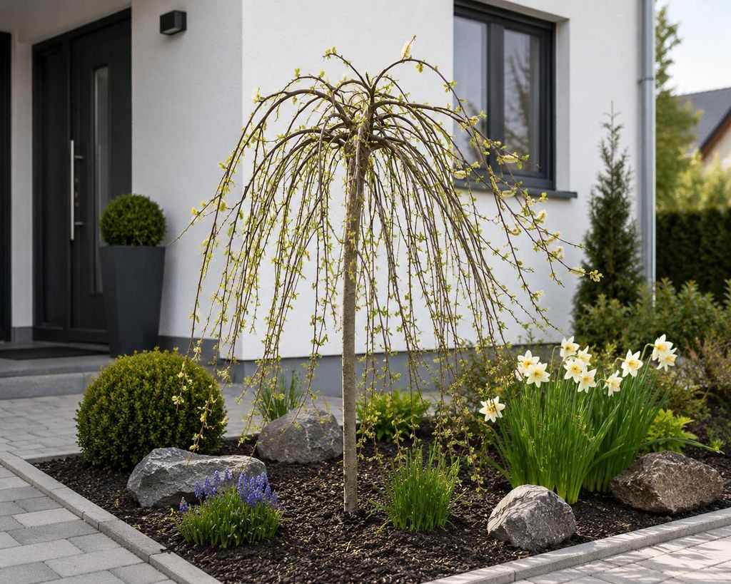 Winterharte Zwerg-Weide als Zierstämmchen ca. 80 cm – Salix Produktbild 