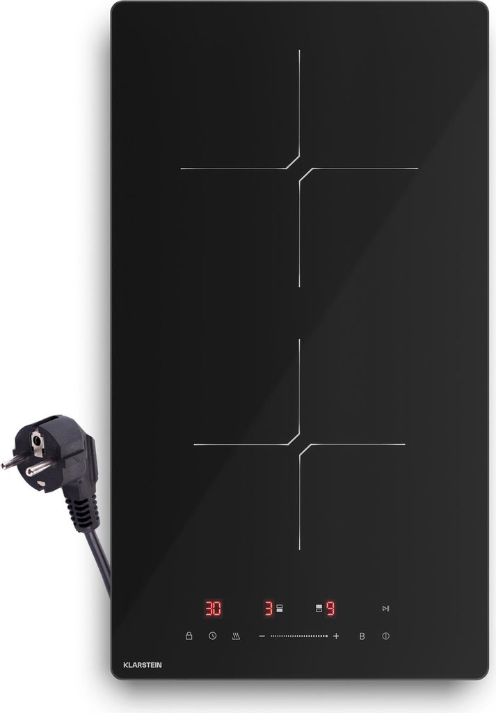 Klarstein PowerGlide Plaque Induction - 2 Zones, 3500W Image du produit 