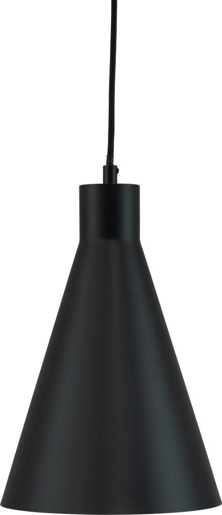 Pendelleuchte LED, Hängelampe, Deckenlampe Pendel, Pendellampe Esstisch, Pendelleuchte für Wohnzimmer, Skandinavische Design, Miles schwarz