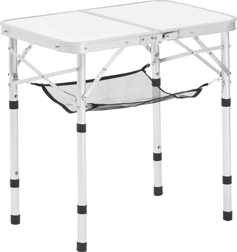 Mini Tavolo Pieghevole Multiuso 60 cm Alluminio | Design Salvaspazio