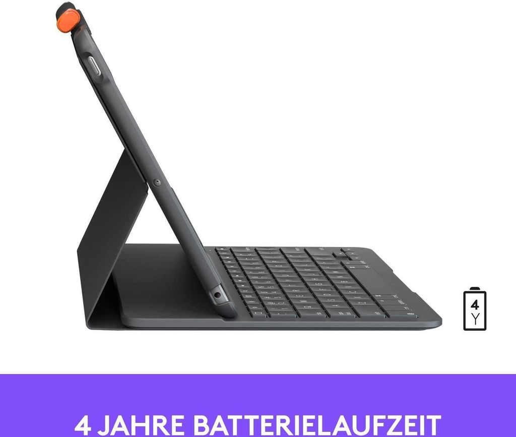 SLIM FOLIO IPAD 7TH GENERATION GRAPHITE DEU - Produktbild 14