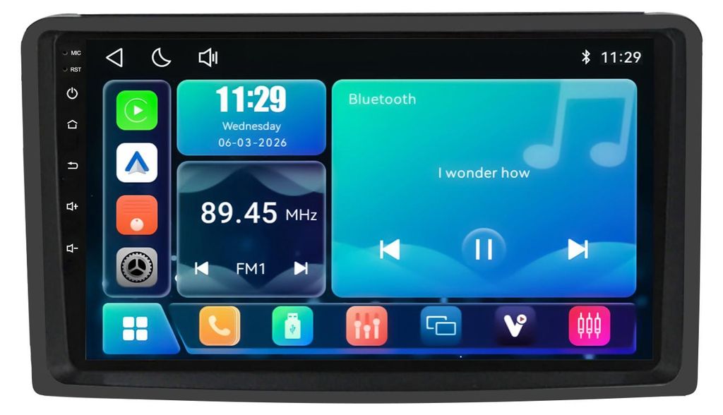 Radio de remplacement de 9 pouces pour Smart Fortwo 451, Image du produit 