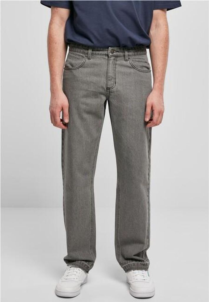 Urban Classics - Loose-Fit Denim Jeans midgrey - W32
