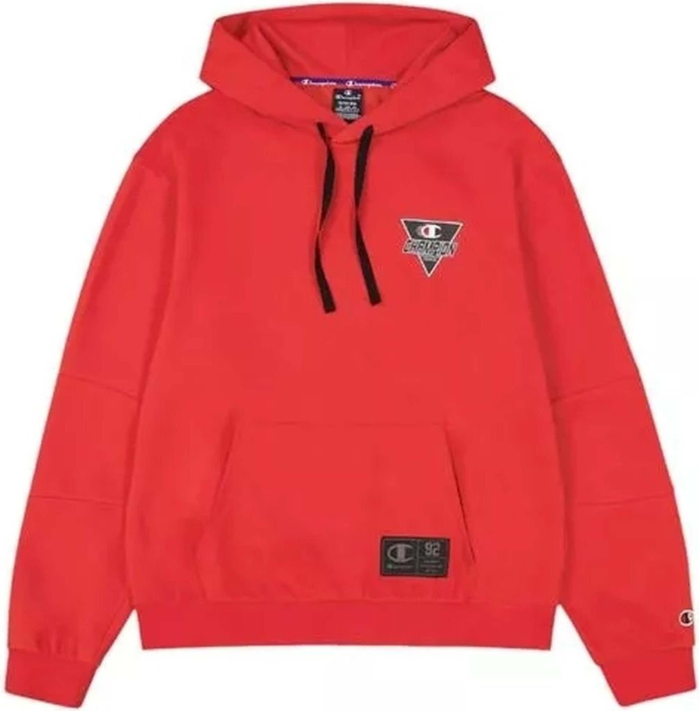 Champion Hoodie 220363-RS011 in Red color size x-large