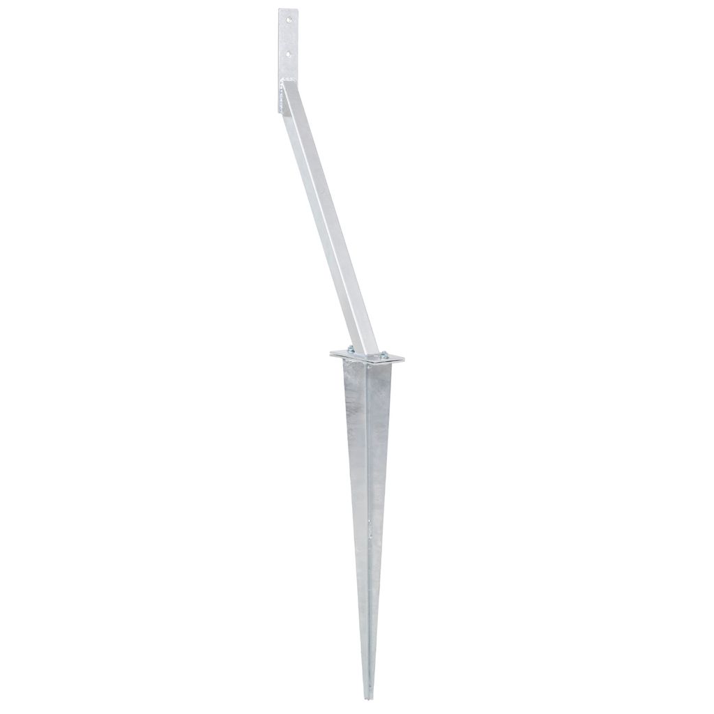 Sturmanker feuerverzinkt zum Einschlagen – stabiler Erdanker für Zaun & Sichtschutz