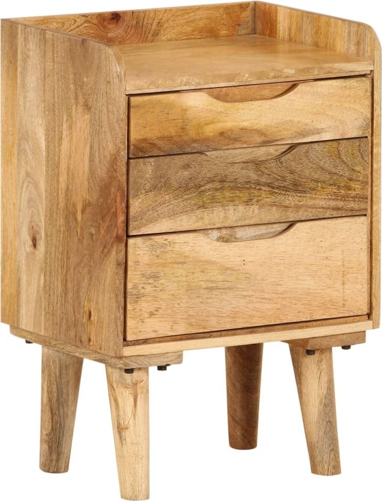 Nachttisch Massivholz Mango 40x30x59,5 cm