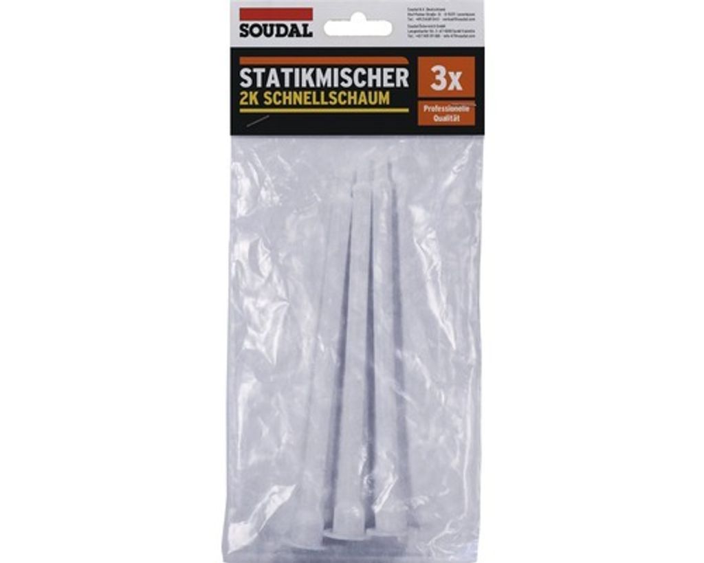 Soudal Statikmischer für 2K Schnellschaum Pack = 3 St Produktbild 