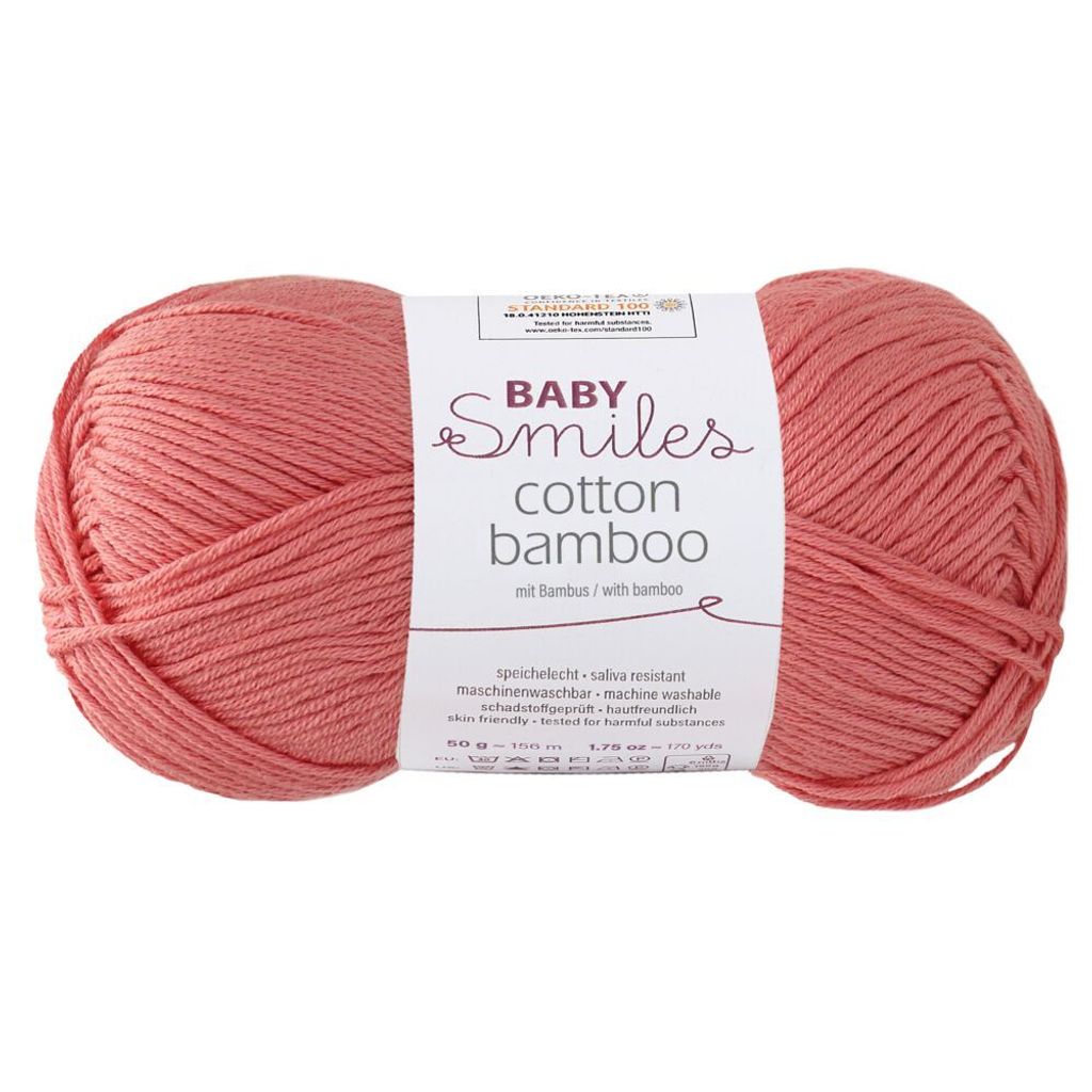 Schachenmayr Baby Smiles Cotone Bamboo, 50g Coral Immagine del prodotto 