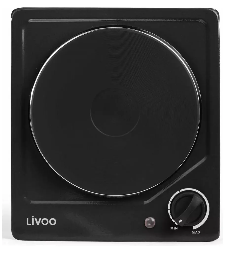 Plaque Électrique 1500W Livoo - Réchaud de Cuisson à Manette Frontale