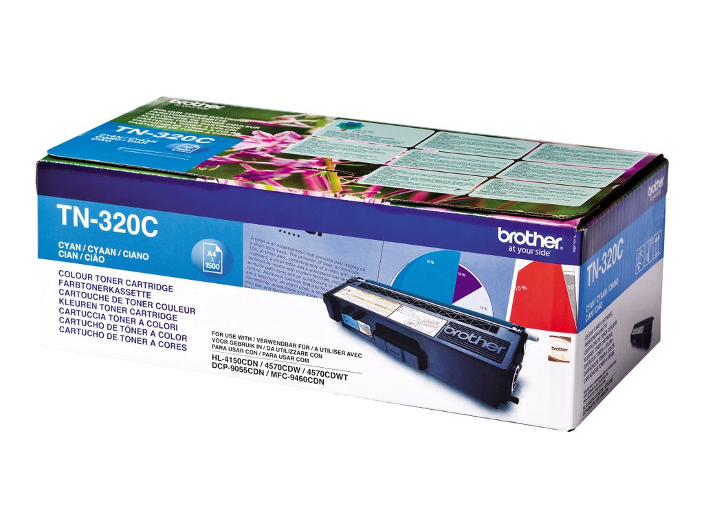 Brother TN-320C Toner azurové barvy Obrázek produktu 