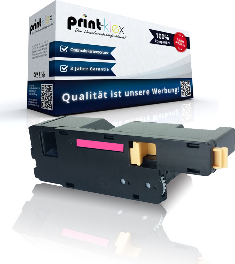 Kompatible Tonerkartusche für Xerox WorkCentre 6025 WorkCentre 6027 106R02757 Magenta Rot - Office Pro Serie