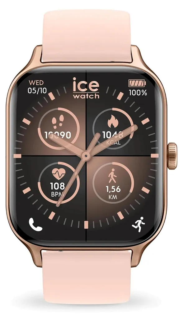 Suivez votre Parcours avec la Montre GPS Ice Watch Fit RT 3.0 Or Rose