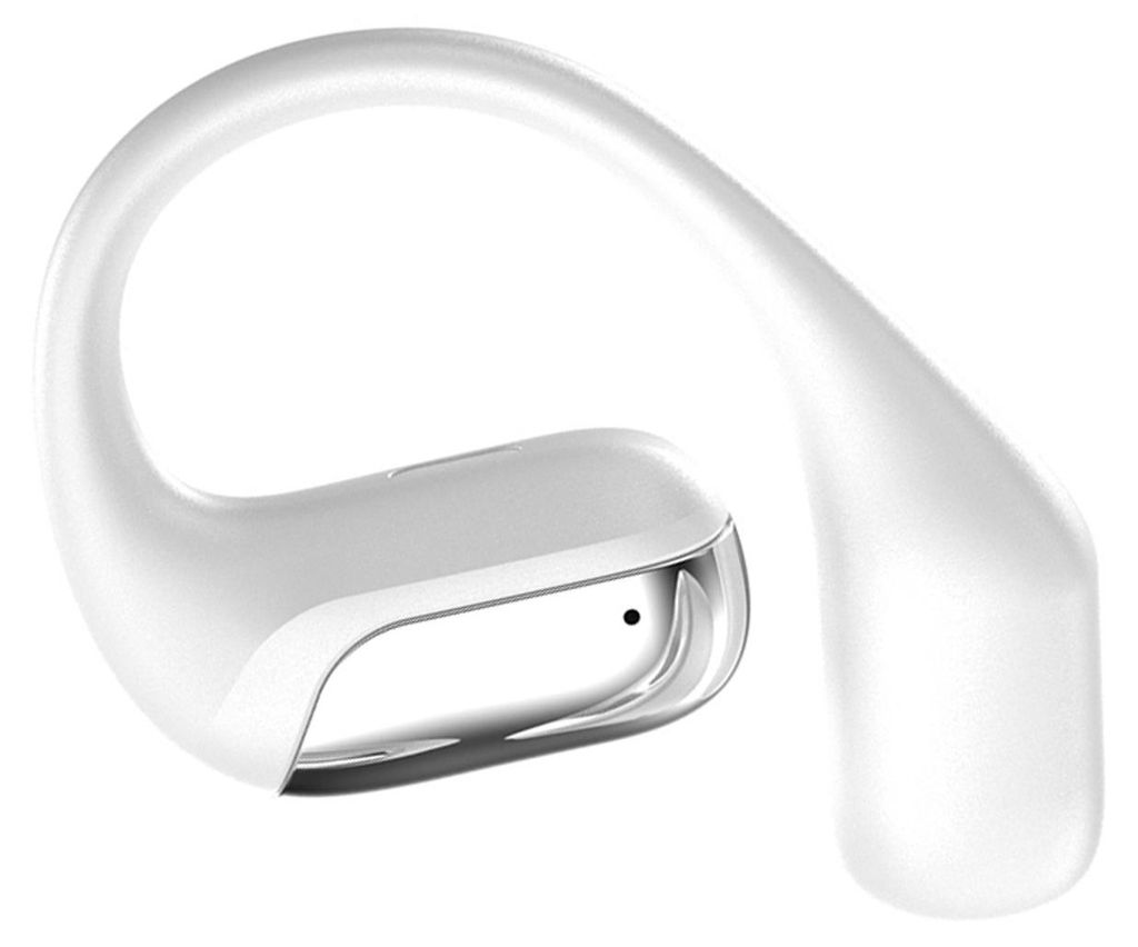 Kopfhörer mit KI-Übersetzungsfunktion – kabellose Bluetooth-Ohrhörer mit Übersetzung in 150 Sprachen, inklusive Ladecase und Display – Weiß