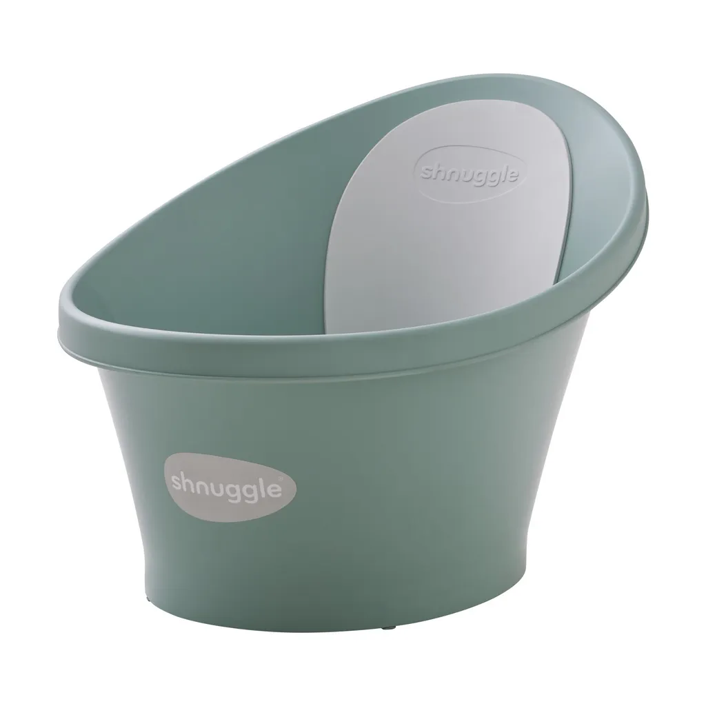 Baignoire nourrisson Shnuggle Eucalyptus idéale pour les petits espaces