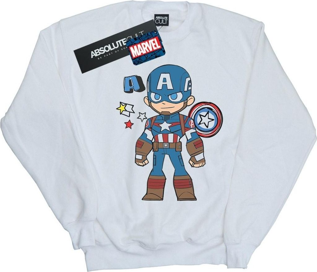 Marvel - Sweatshirt für Damen BI30625 (XL) (Weiß)