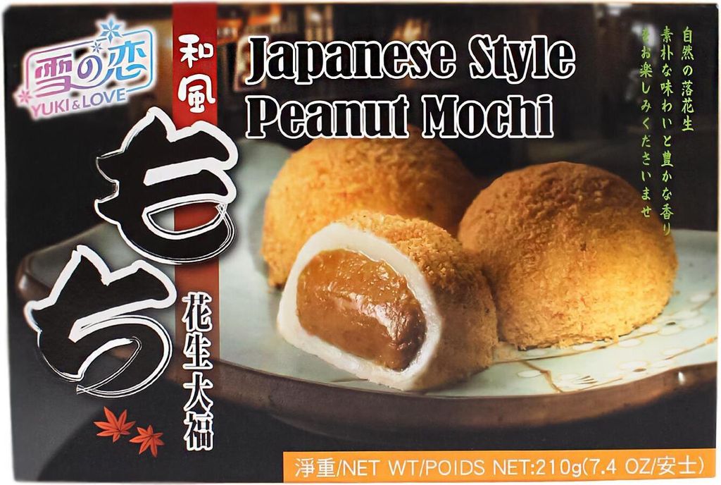 Yuki & Love Mochis mit Erdnuss 210g Produktbild 